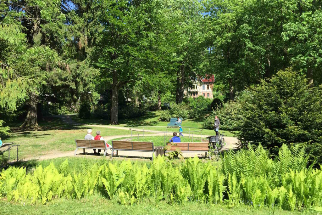 Vitalpark mit Barfußpfad