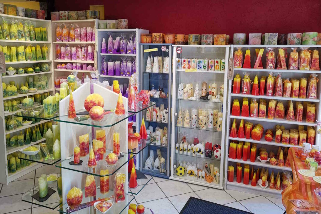 Harzer Kerzenwerkstatt Innenaufnahme