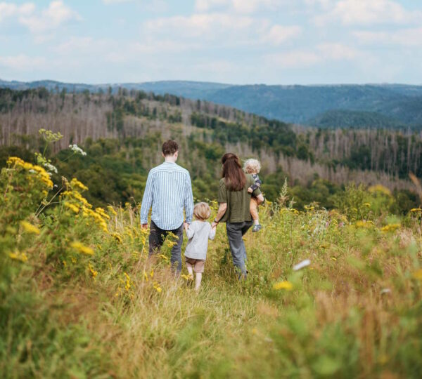 Familie auf dem Ravensberg