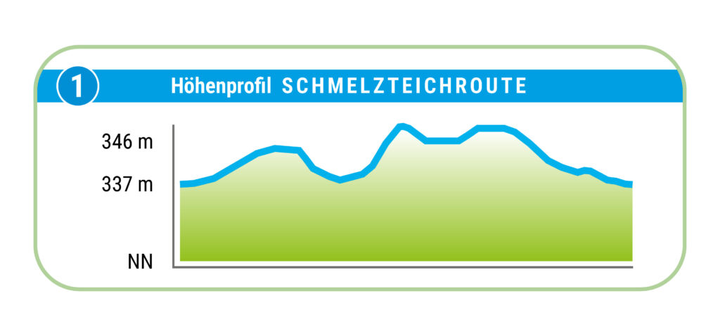 Terrainkurweg 1 Bad Sachsa Höhenprofil Schmelzteichroute
