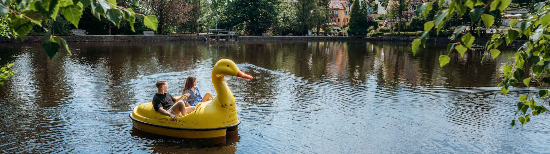Tretbootfahren in Bad Sachsa